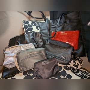 Lot of designer pouches